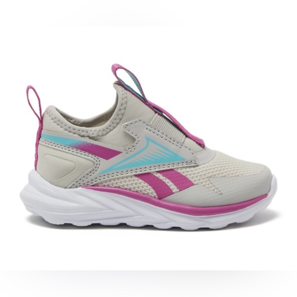 Reebok Lite Spinner Girls' Shoes in the "LT GREY/LT PINK/AQUA"